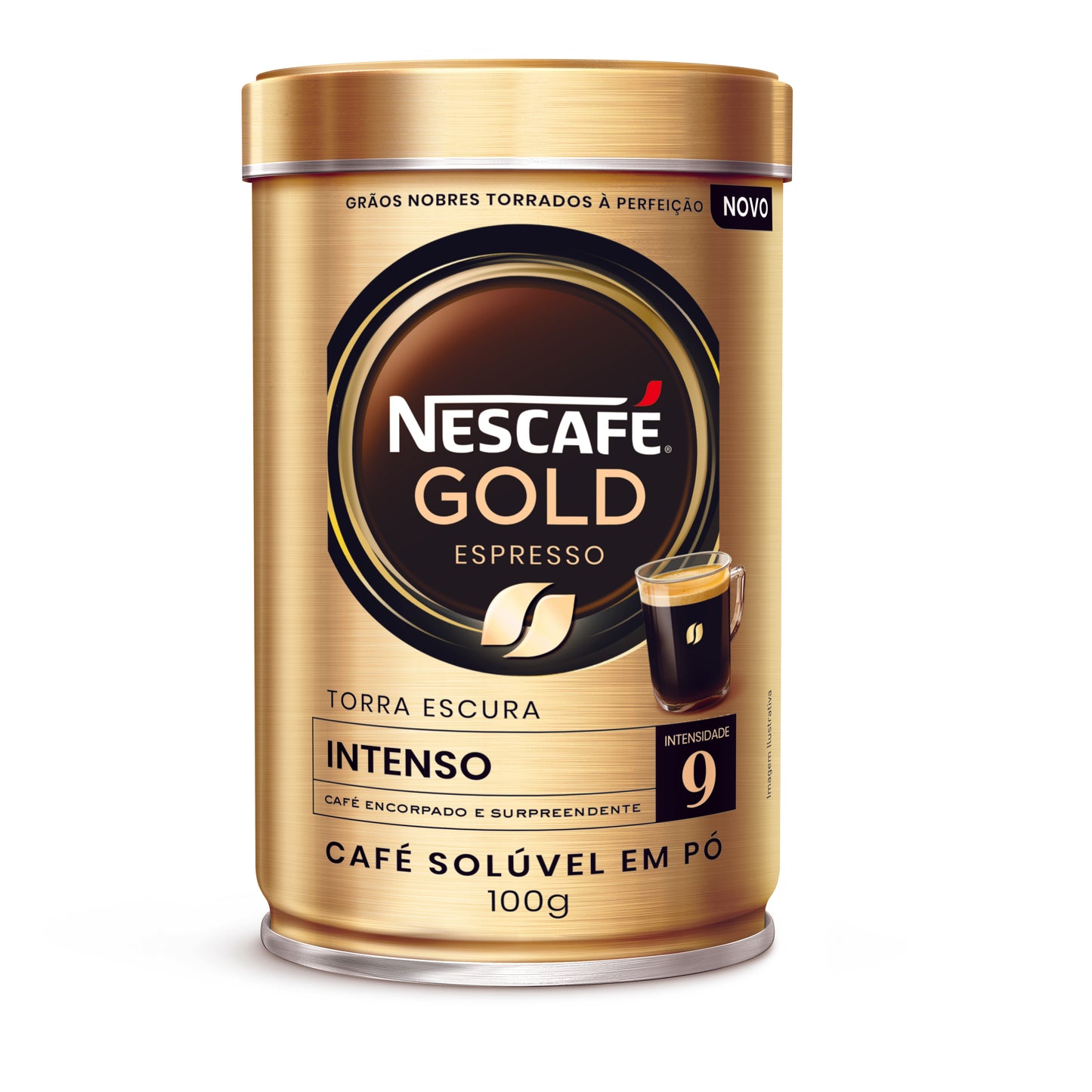 NESCAFE GOLD ESPRESSO INTENSO LATA 100g