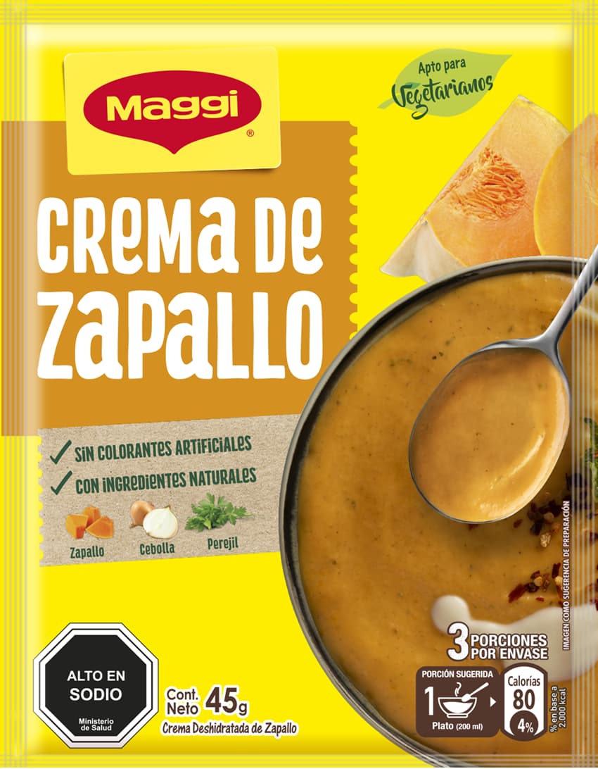 MAGGI Crema de Zapallo 20x45g