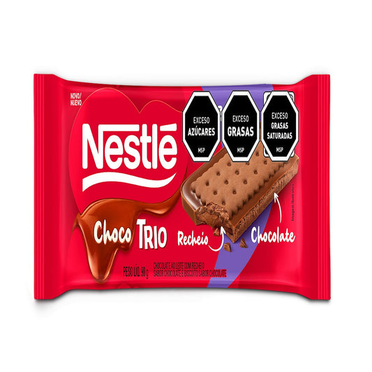 NESTLE CHOCO TRIO CHOCOLATE 90 grs