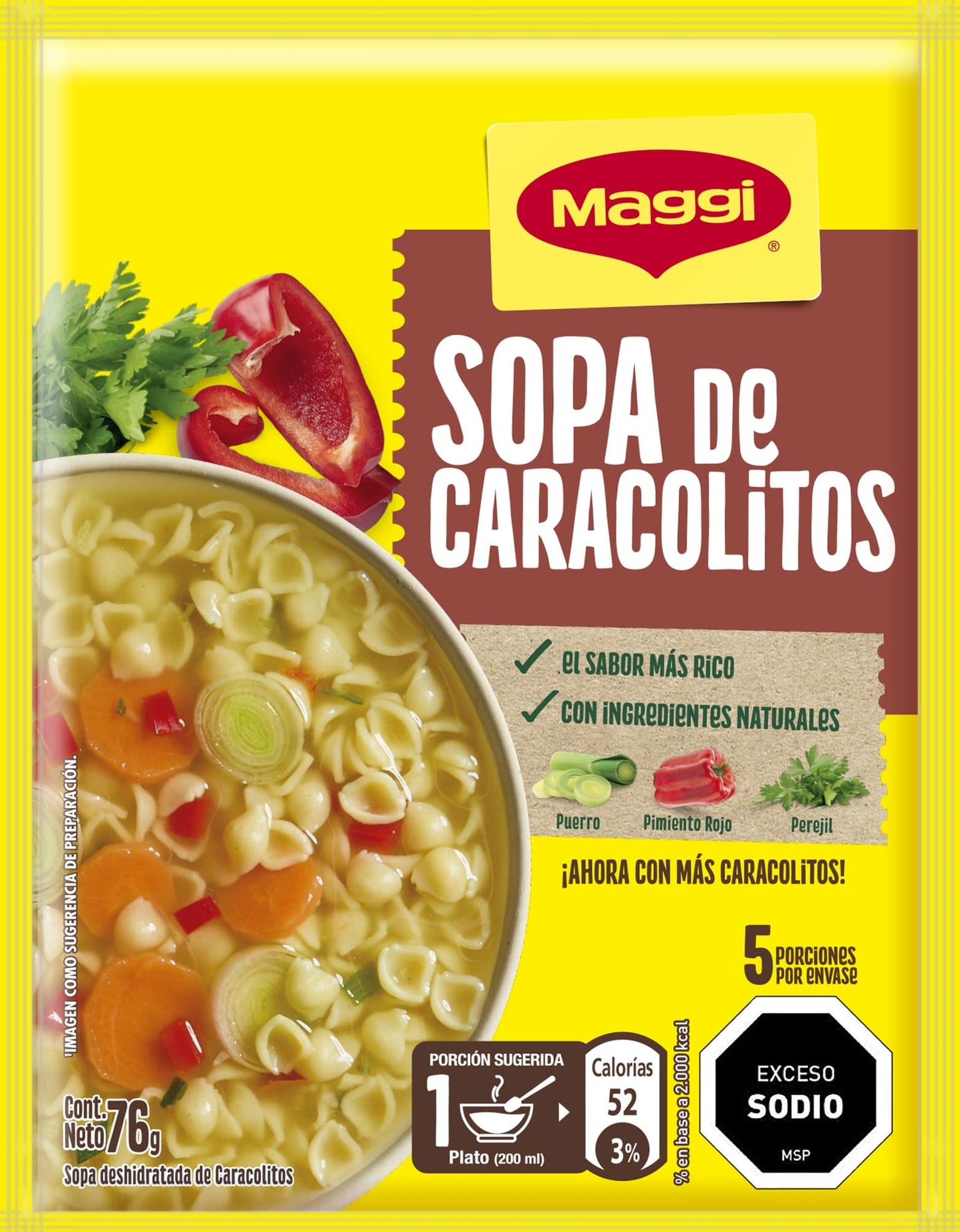 MAGGI Sopa de Caracolitos