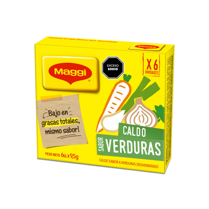 MAGGI Caldo Verduras x6