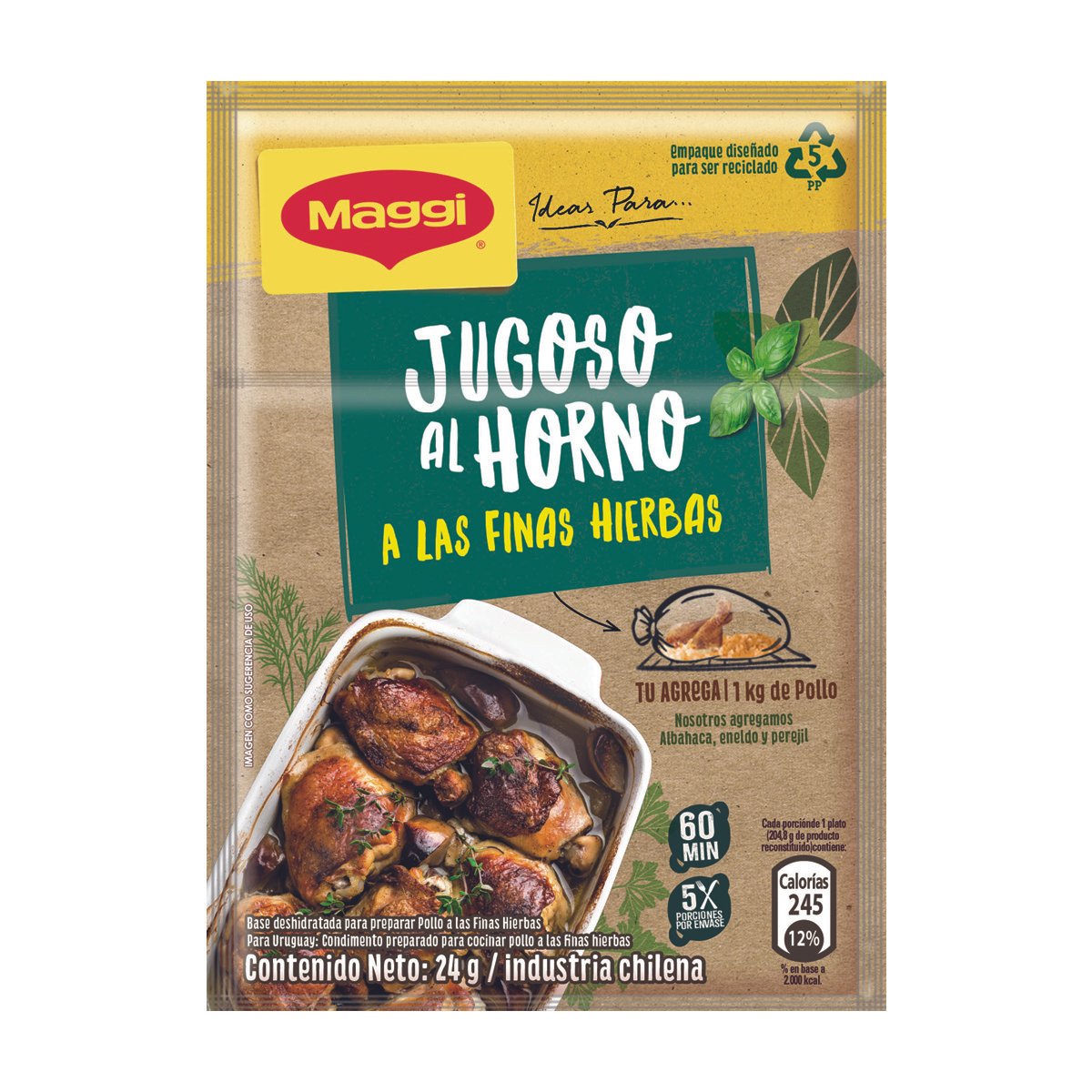 MAGGI Jugoso al Horno Pollo Hierbas