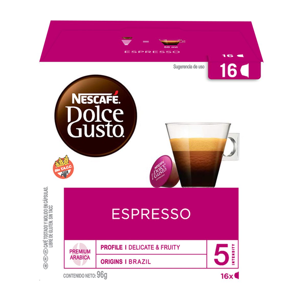 Dolce Gusto Espresso 16 cápsulas