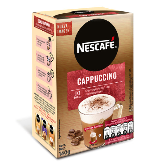 NESCAFÉ Cappuccino Clásico - 10 sobres